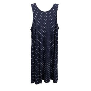 Old Navy Women's Flowy Polka Dot Tank Dress, Medium